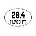 R2River2R Mileage & Elevation Sticker | North Kaibab x North Kaibab